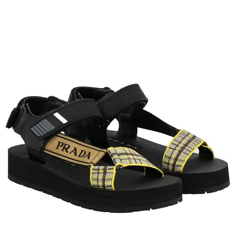 prada nomad sandals size 9|Prada sandals for sale.